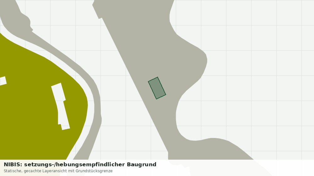 Statische Kartenansicht: NIBIS: setzungs-/hebungsempfindlicher Baugrund
