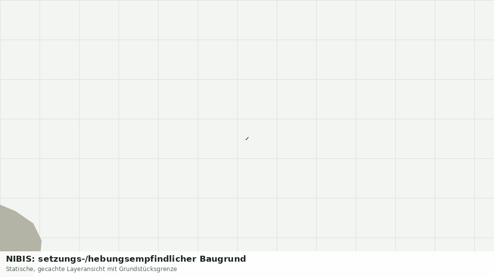 Statische Kartenansicht: NIBIS: setzungs-/hebungsempfindlicher Baugrund
