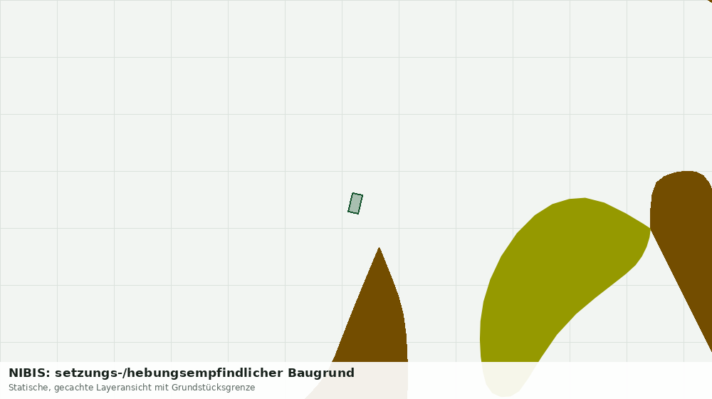 Statische Kartenansicht: NIBIS: setzungs-/hebungsempfindlicher Baugrund