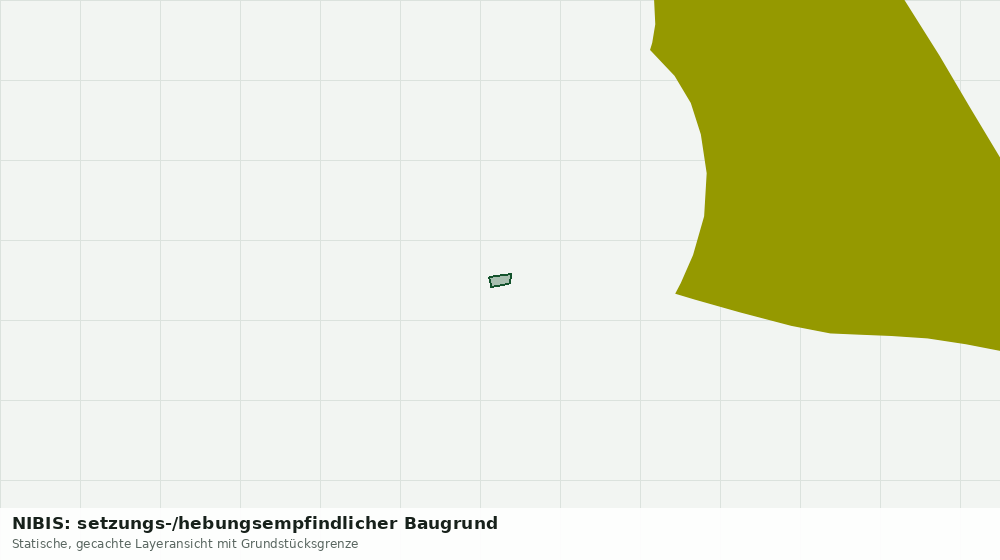 Statische Kartenansicht: NIBIS: setzungs-/hebungsempfindlicher Baugrund