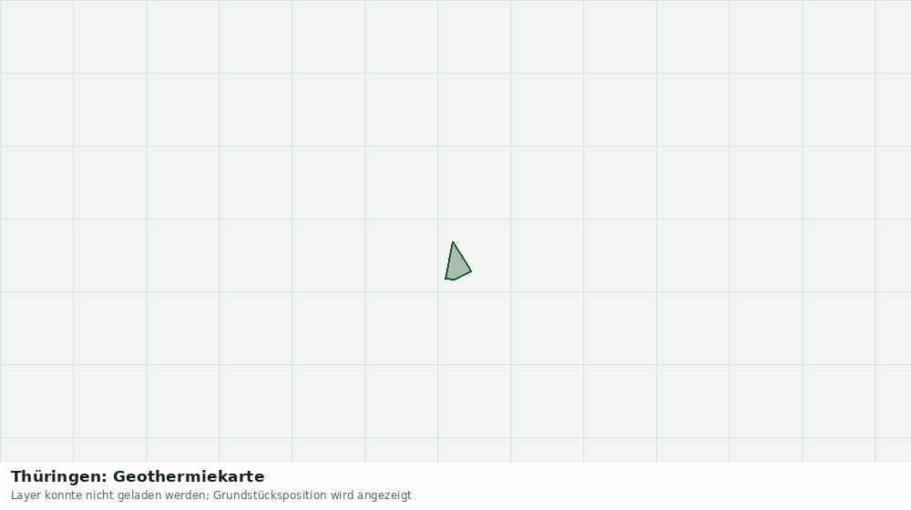 Statische Kartenansicht: Thüringen: Geothermiekarte
