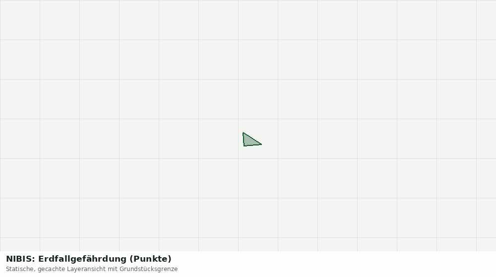 Statische Kartenansicht: NIBIS: Erdfallgefährdung (Punkte)