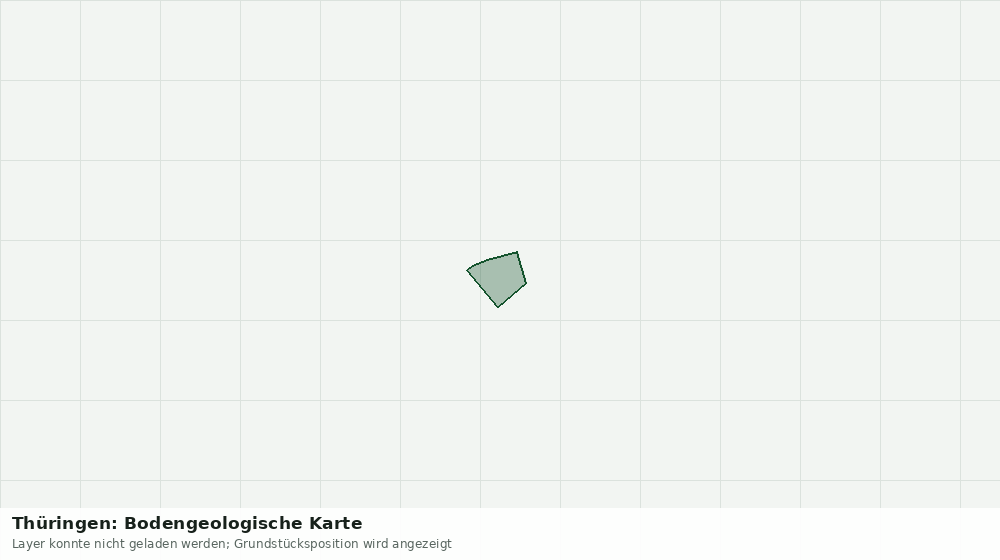 Statische Kartenansicht: Thüringen: Bodengeologische Karte