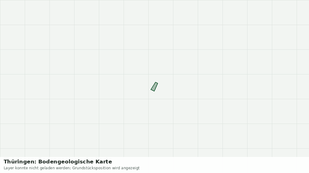 Statische Kartenansicht: Thüringen: Bodengeologische Karte