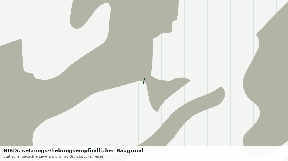 Statische Kartenansicht: NIBIS: setzungs-/hebungsempfindlicher Baugrund