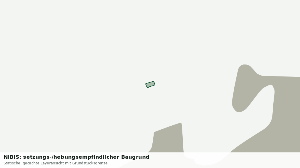 Statische Kartenansicht: NIBIS: setzungs-/hebungsempfindlicher Baugrund