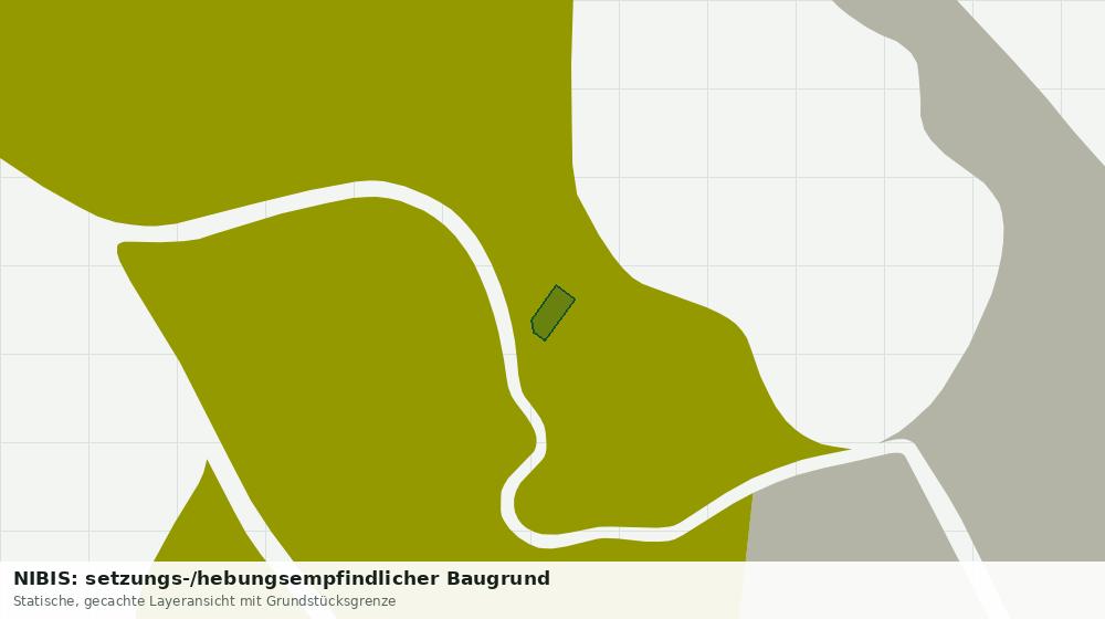 Statische Kartenansicht: NIBIS: setzungs-/hebungsempfindlicher Baugrund