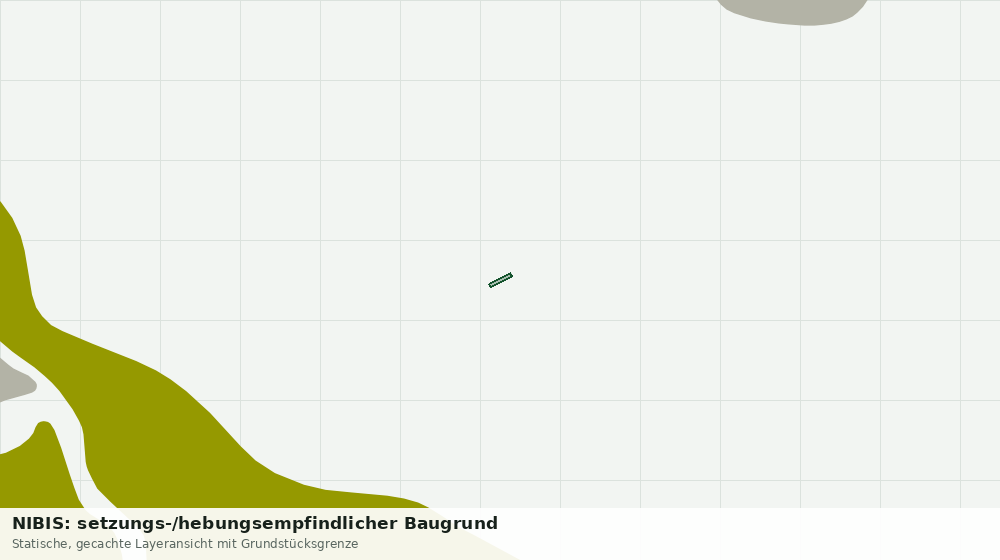 Statische Kartenansicht: NIBIS: setzungs-/hebungsempfindlicher Baugrund