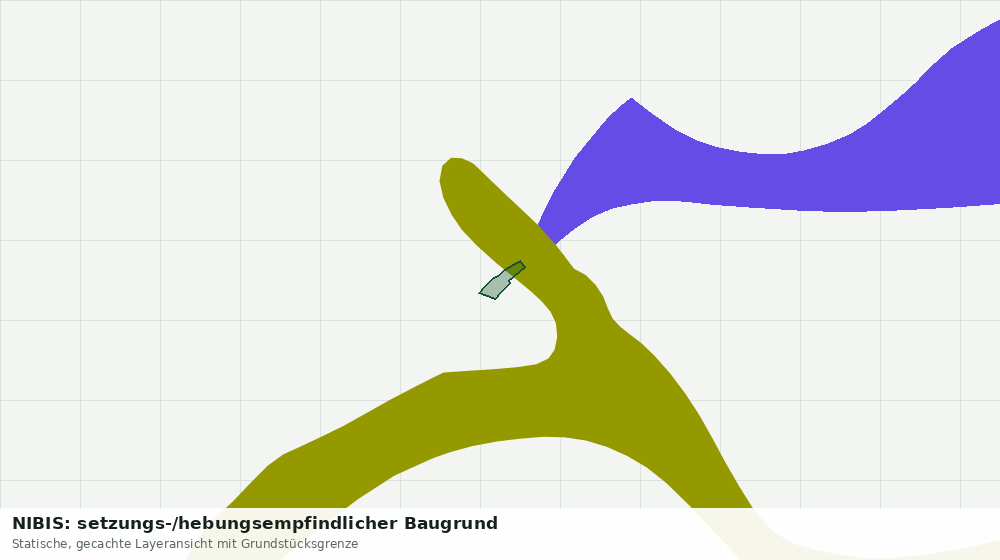 Statische Kartenansicht: NIBIS: setzungs-/hebungsempfindlicher Baugrund