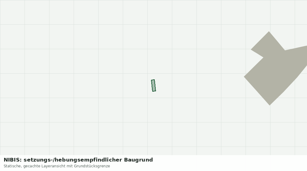 Statische Kartenansicht: NIBIS: setzungs-/hebungsempfindlicher Baugrund