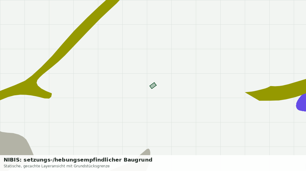 Statische Kartenansicht: NIBIS: setzungs-/hebungsempfindlicher Baugrund