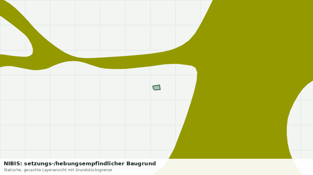 Statische Kartenansicht: NIBIS: setzungs-/hebungsempfindlicher Baugrund