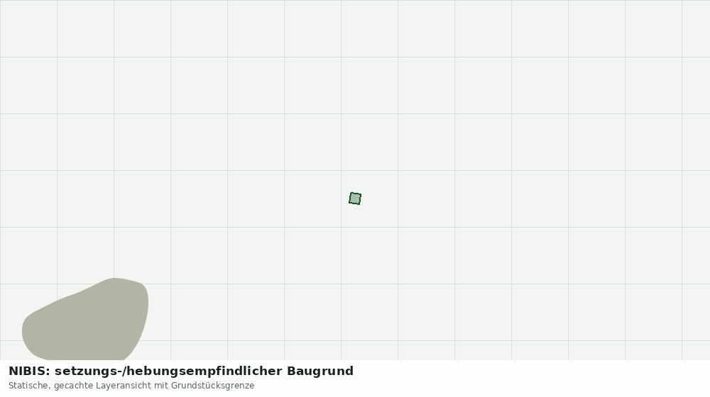Statische Kartenansicht: NIBIS: setzungs-/hebungsempfindlicher Baugrund