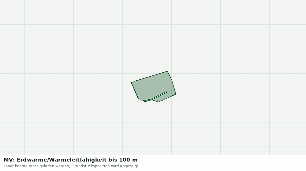 Statische Kartenansicht: MV: Erdwärme/Wärmeleitfähigkeit bis 100 m