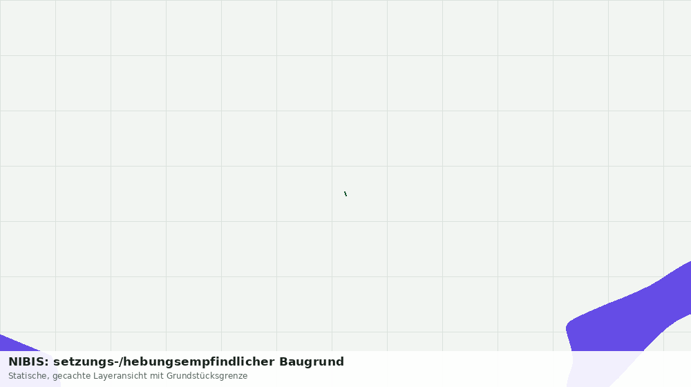 Statische Kartenansicht: NIBIS: setzungs-/hebungsempfindlicher Baugrund