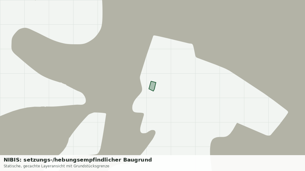 Statische Kartenansicht: NIBIS: setzungs-/hebungsempfindlicher Baugrund
