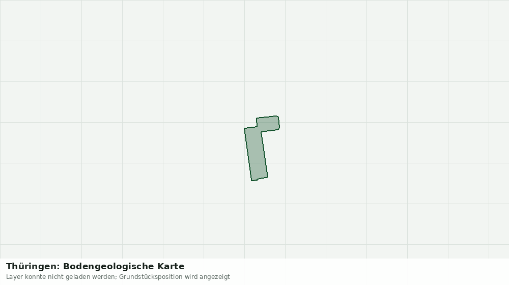 Statische Kartenansicht: Thüringen: Bodengeologische Karte
