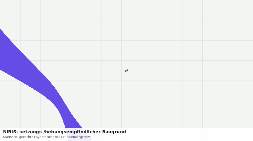 Statische Kartenansicht: NIBIS: setzungs-/hebungsempfindlicher Baugrund