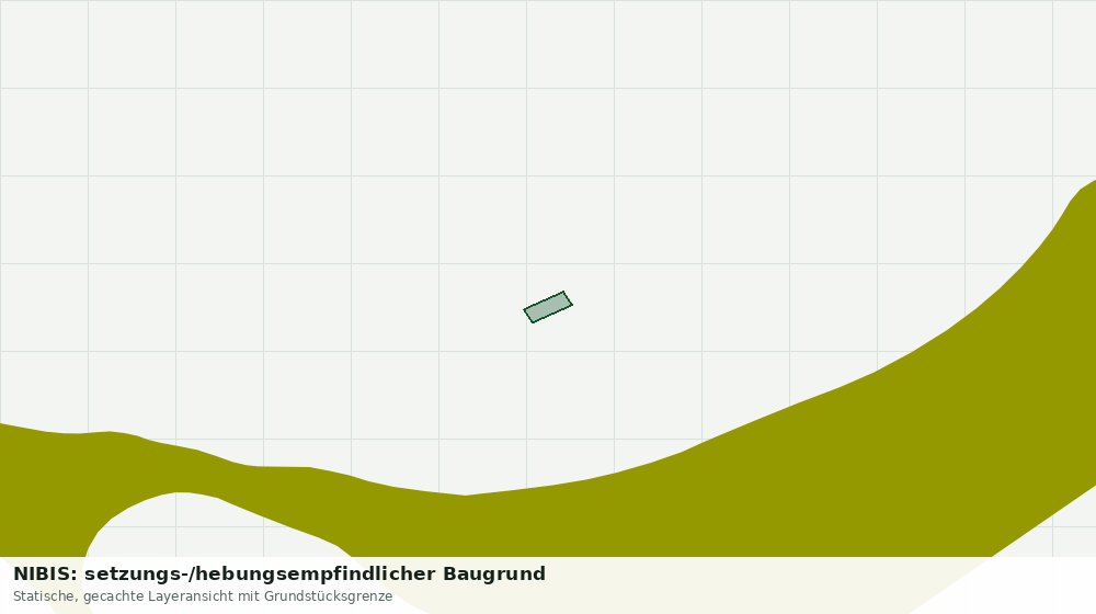 Statische Kartenansicht: NIBIS: setzungs-/hebungsempfindlicher Baugrund
