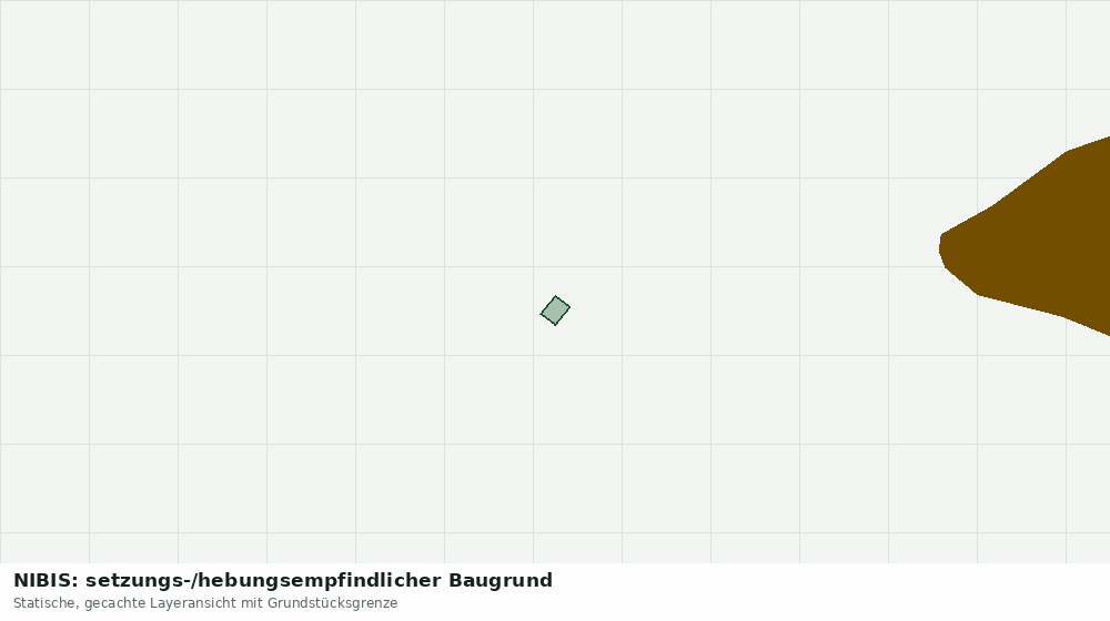 Statische Kartenansicht: NIBIS: setzungs-/hebungsempfindlicher Baugrund