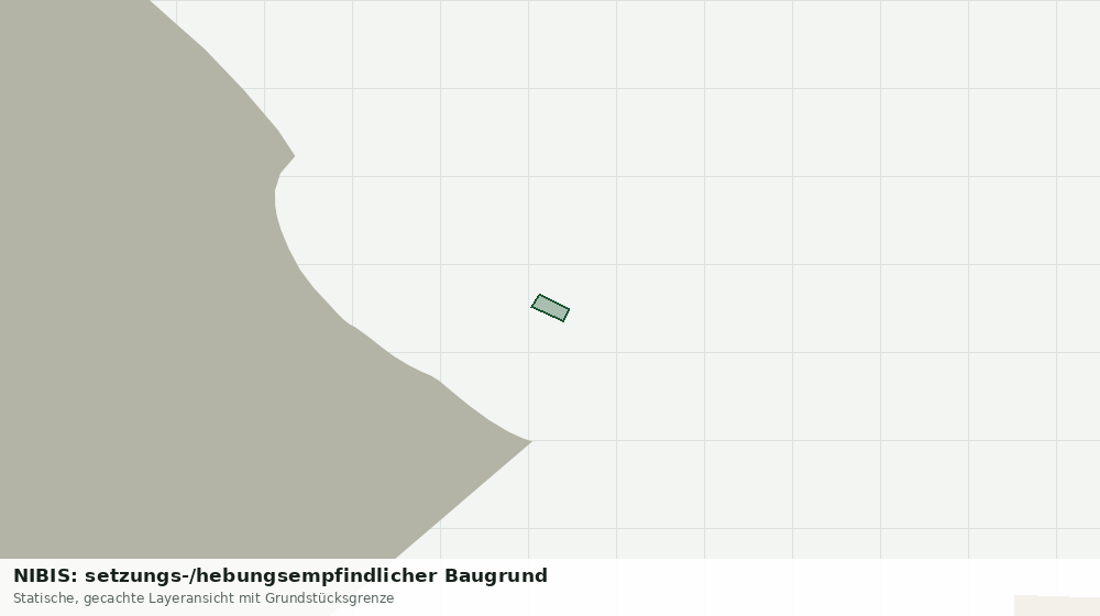 Statische Kartenansicht: NIBIS: setzungs-/hebungsempfindlicher Baugrund