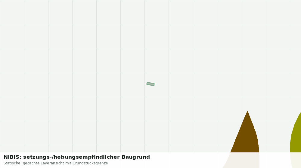 Statische Kartenansicht: NIBIS: setzungs-/hebungsempfindlicher Baugrund