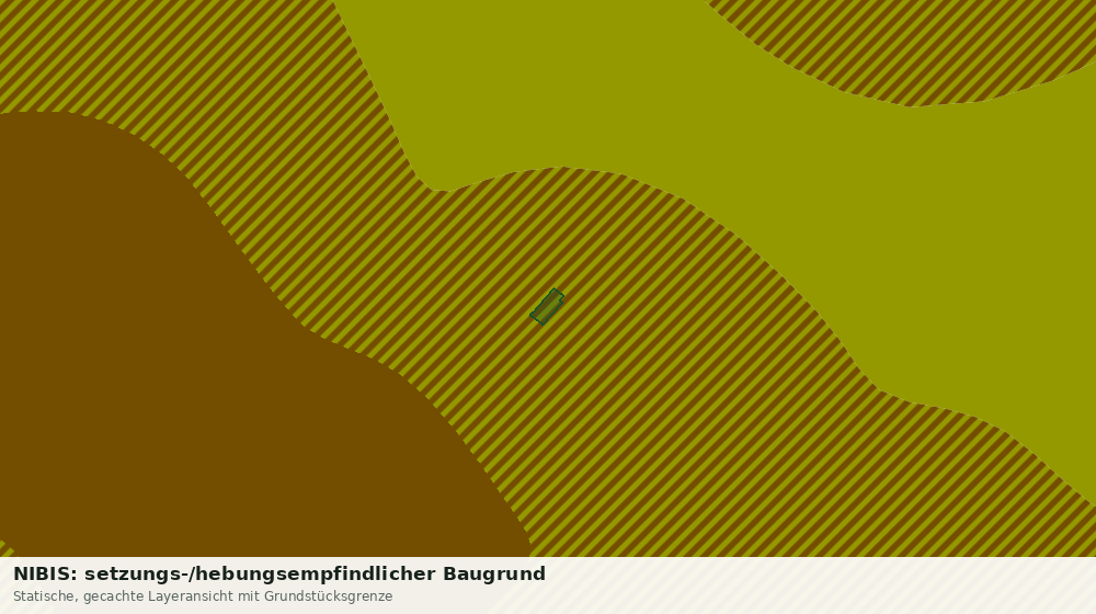 Statische Kartenansicht: NIBIS: setzungs-/hebungsempfindlicher Baugrund