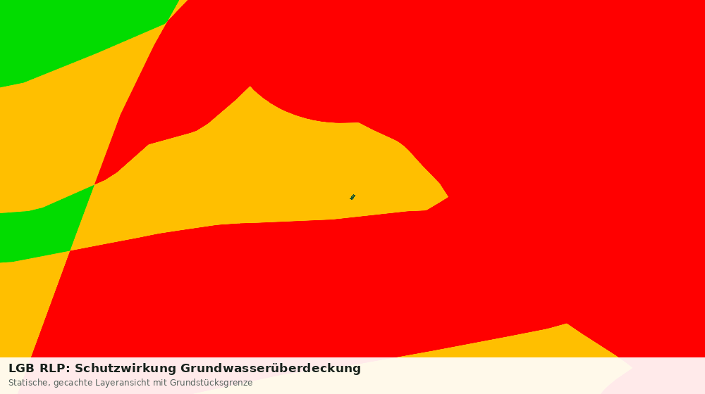 Statische Kartenansicht: LGB RLP: Schutzwirkung Grundwasserüberdeckung