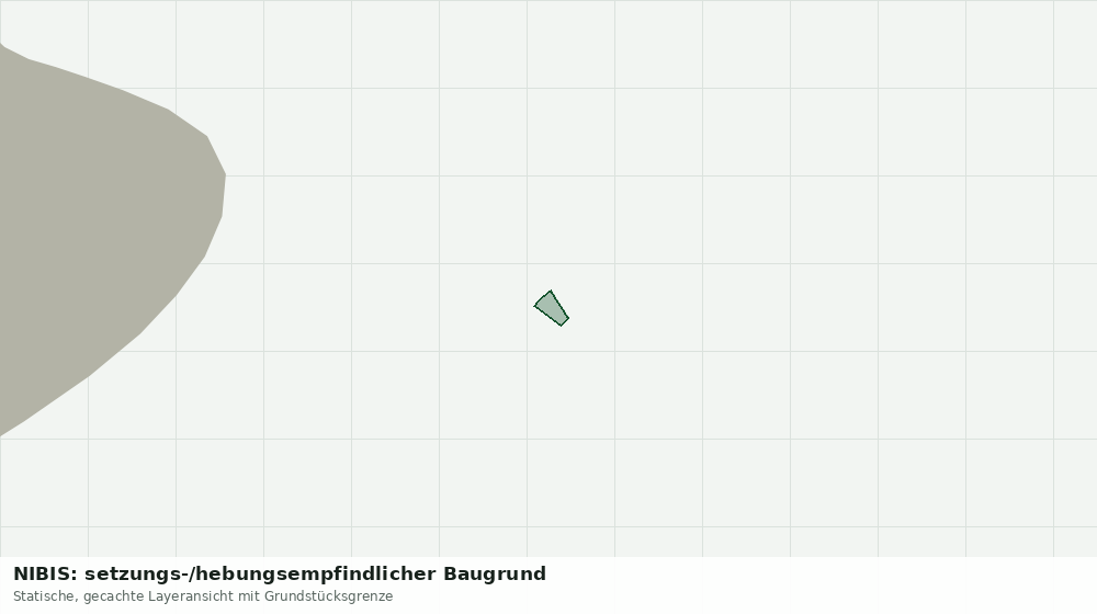 Statische Kartenansicht: NIBIS: setzungs-/hebungsempfindlicher Baugrund