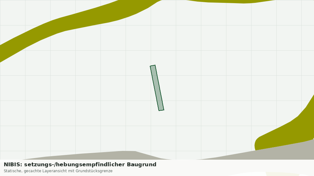 Statische Kartenansicht: NIBIS: setzungs-/hebungsempfindlicher Baugrund