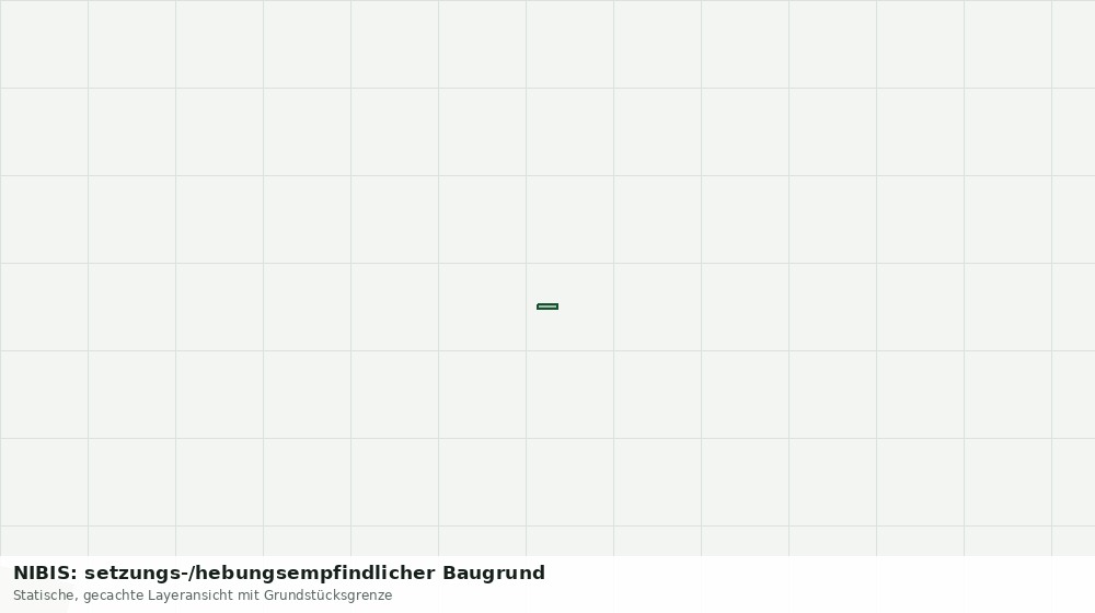 Statische Kartenansicht: NIBIS: setzungs-/hebungsempfindlicher Baugrund