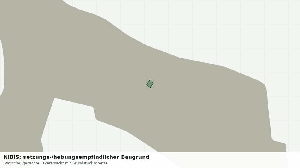 Statische Kartenansicht: NIBIS: setzungs-/hebungsempfindlicher Baugrund