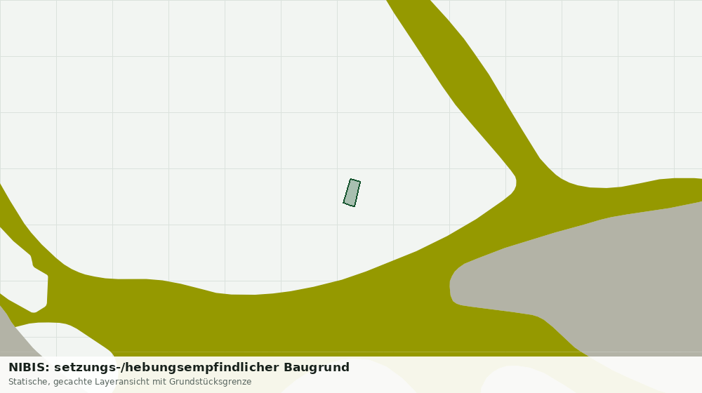 Statische Kartenansicht: NIBIS: setzungs-/hebungsempfindlicher Baugrund