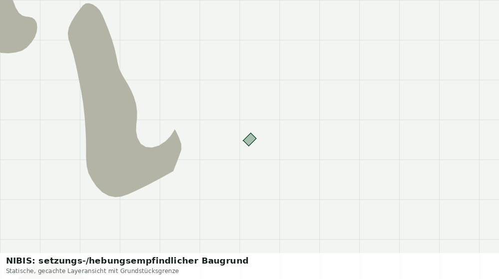 Statische Kartenansicht: NIBIS: setzungs-/hebungsempfindlicher Baugrund