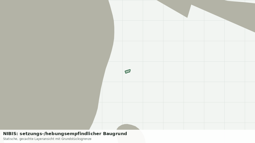 Statische Kartenansicht: NIBIS: setzungs-/hebungsempfindlicher Baugrund