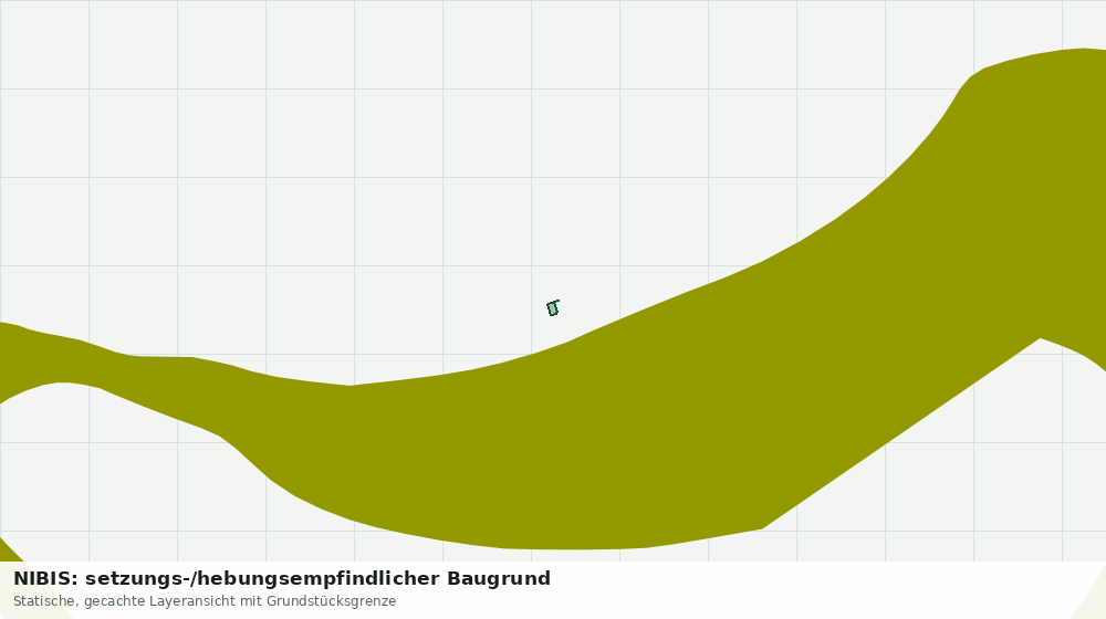 Statische Kartenansicht: NIBIS: setzungs-/hebungsempfindlicher Baugrund