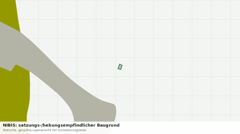 Statische Kartenansicht: NIBIS: setzungs-/hebungsempfindlicher Baugrund