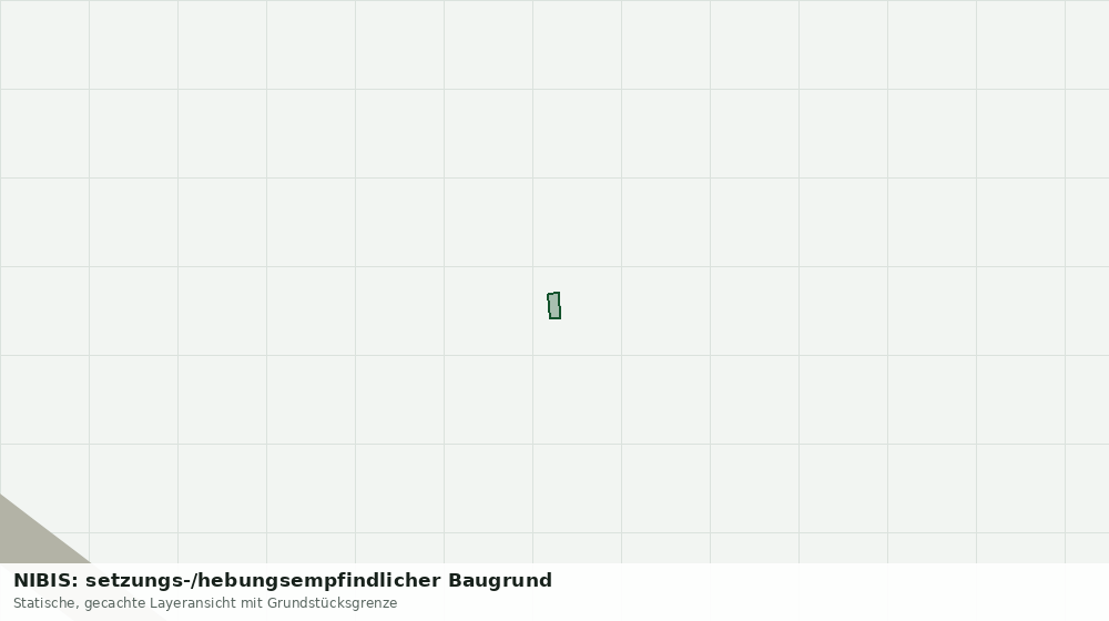 Statische Kartenansicht: NIBIS: setzungs-/hebungsempfindlicher Baugrund