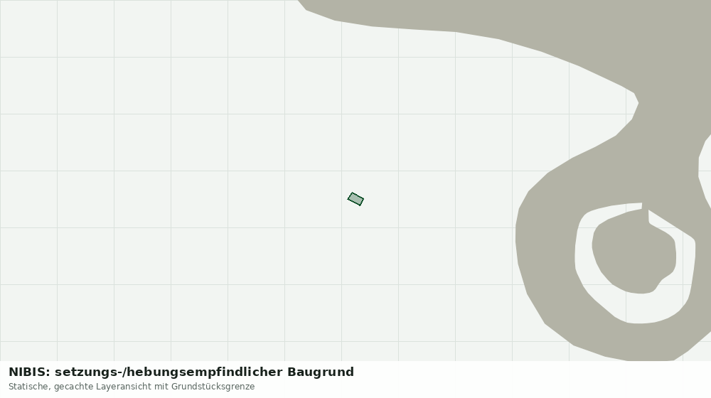 Statische Kartenansicht: NIBIS: setzungs-/hebungsempfindlicher Baugrund