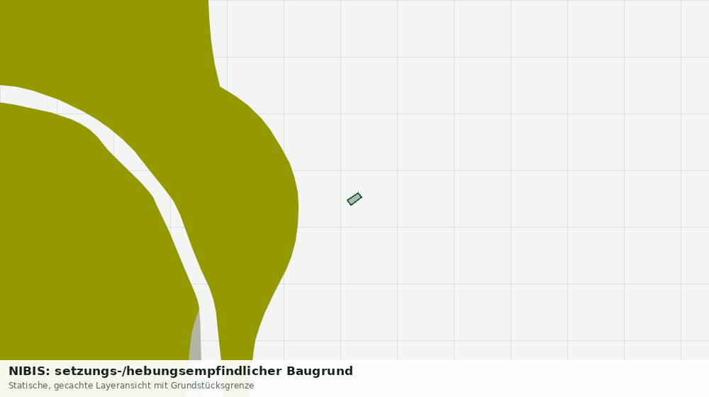 Statische Kartenansicht: NIBIS: setzungs-/hebungsempfindlicher Baugrund
