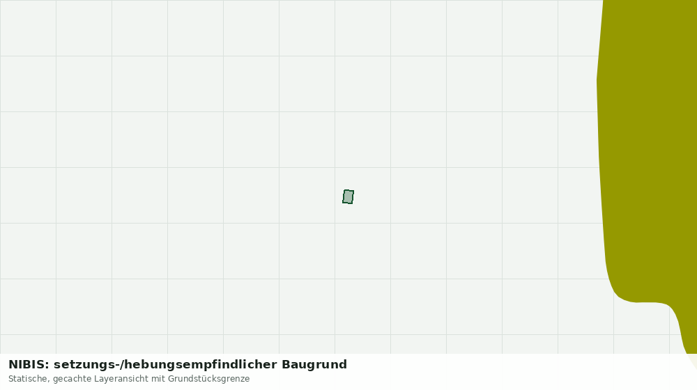 Statische Kartenansicht: NIBIS: setzungs-/hebungsempfindlicher Baugrund