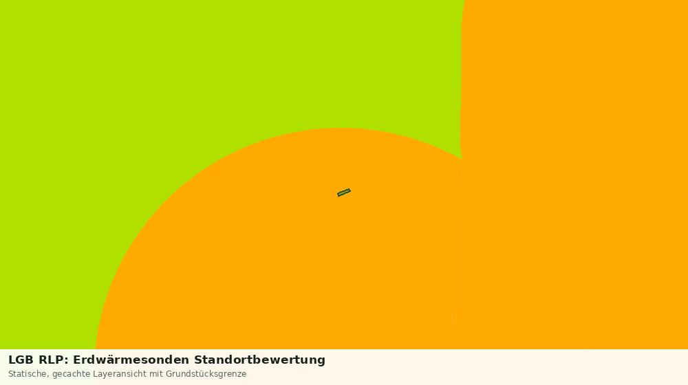 Statische Kartenansicht: LGB RLP: Erdwärmesonden Standortbewertung