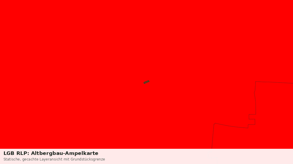 Statische Kartenansicht: LGB RLP: Altbergbau-Ampelkarte