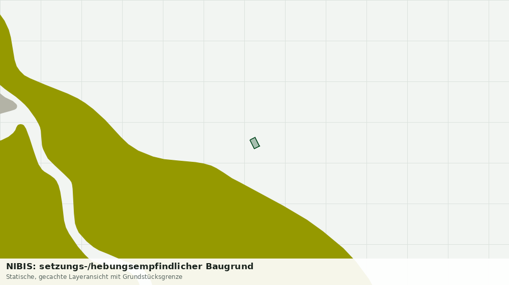 Statische Kartenansicht: NIBIS: setzungs-/hebungsempfindlicher Baugrund