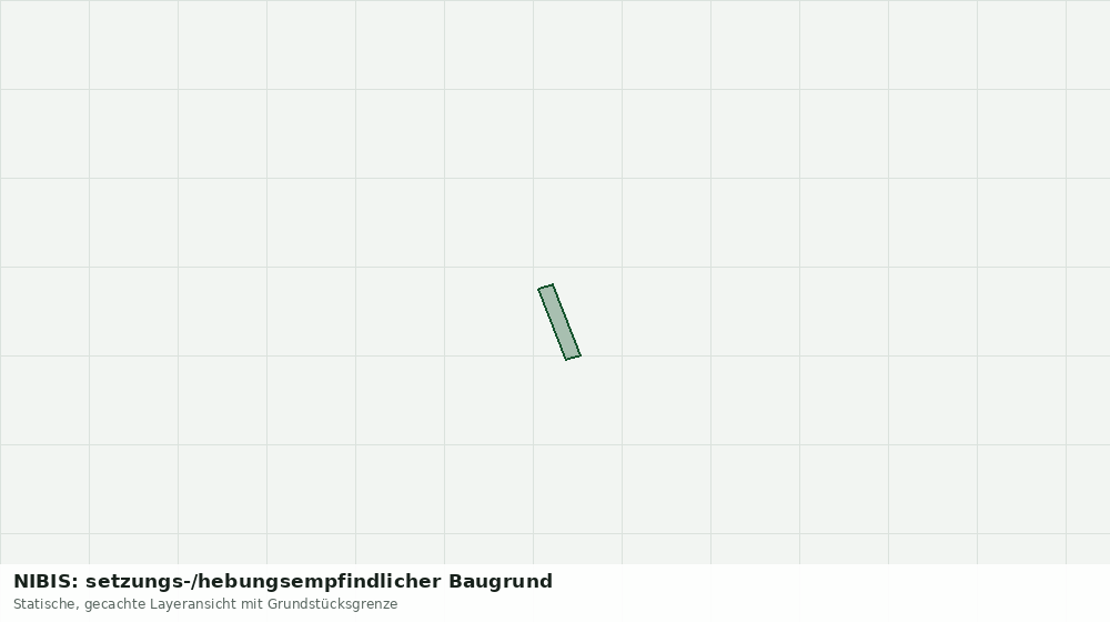 Statische Kartenansicht: NIBIS: setzungs-/hebungsempfindlicher Baugrund