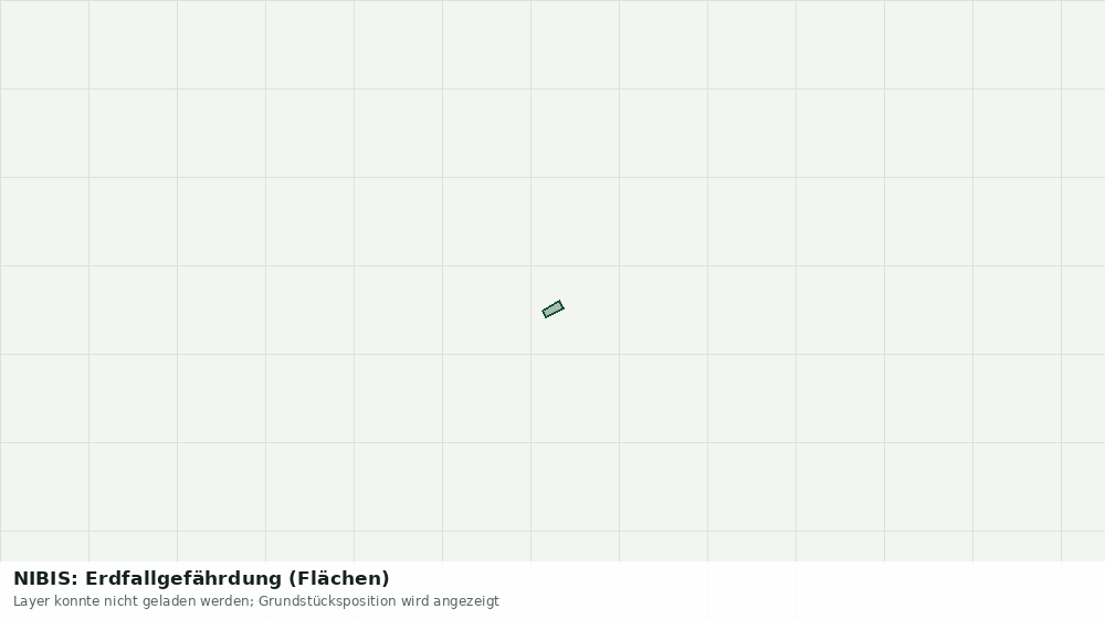 Statische Kartenansicht: NIBIS: Erdfallgefährdung (Flächen)