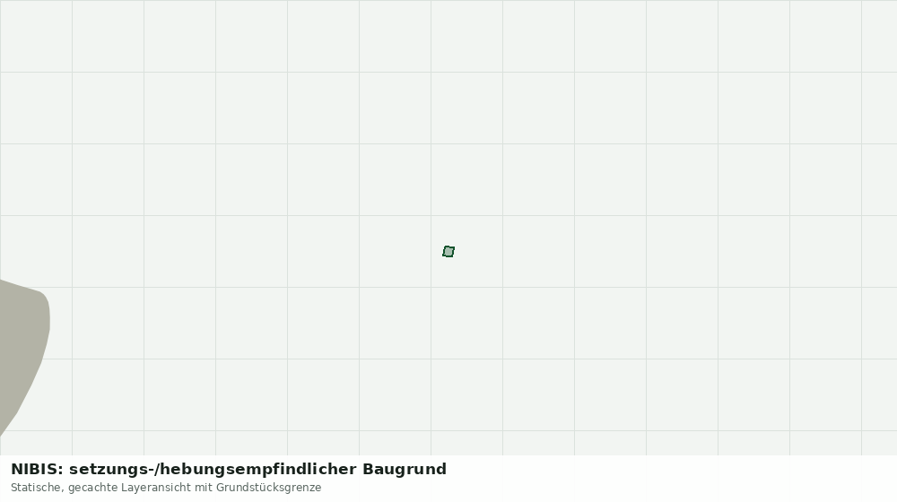Statische Kartenansicht: NIBIS: setzungs-/hebungsempfindlicher Baugrund