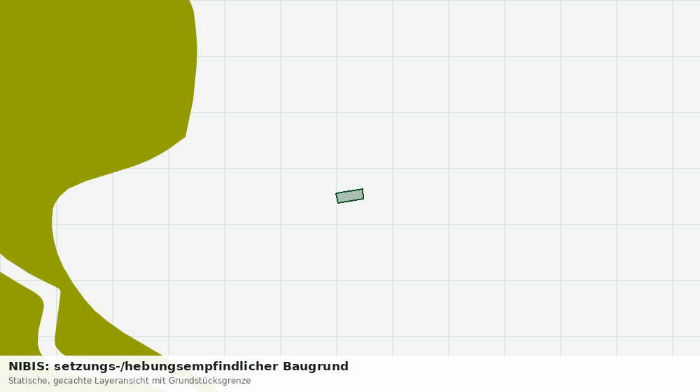 Statische Kartenansicht: NIBIS: setzungs-/hebungsempfindlicher Baugrund