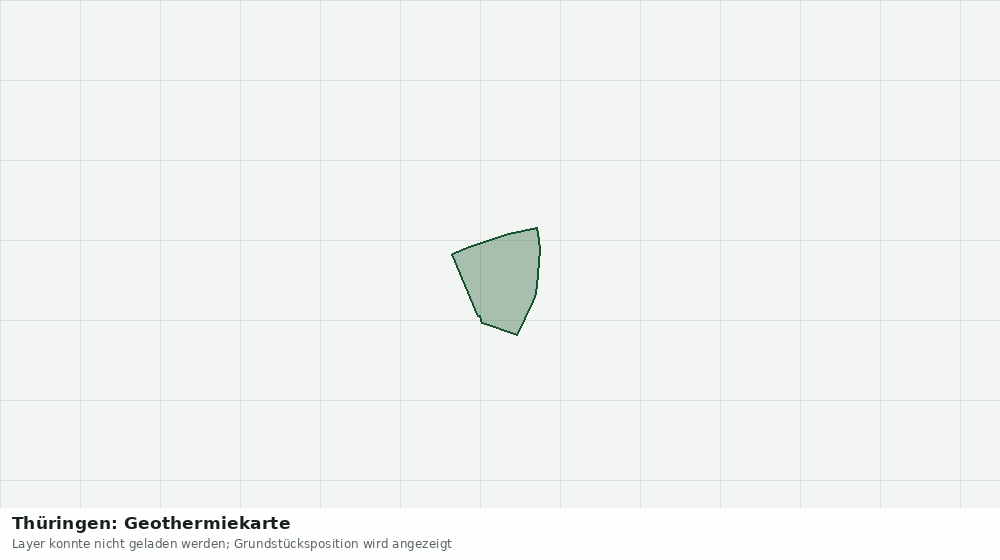 Statische Kartenansicht: Thüringen: Geothermiekarte