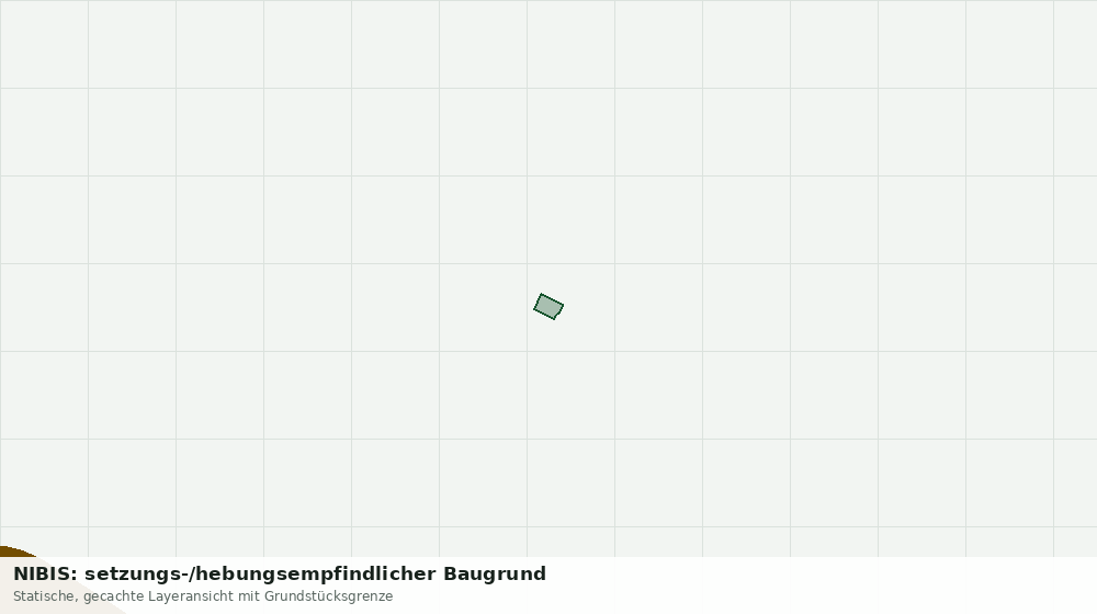 Statische Kartenansicht: NIBIS: setzungs-/hebungsempfindlicher Baugrund